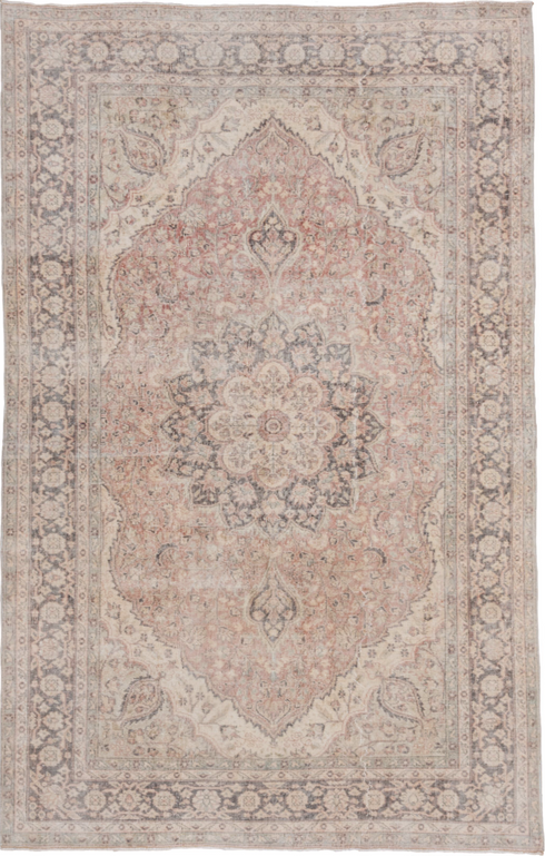 Vintage Oushak Area Rug (6' x 9')