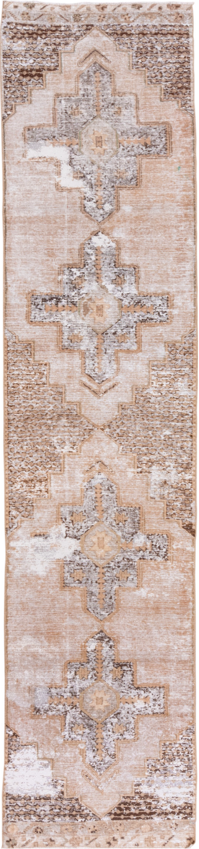 Vintage Oushak Runner Rug (2' x 12')