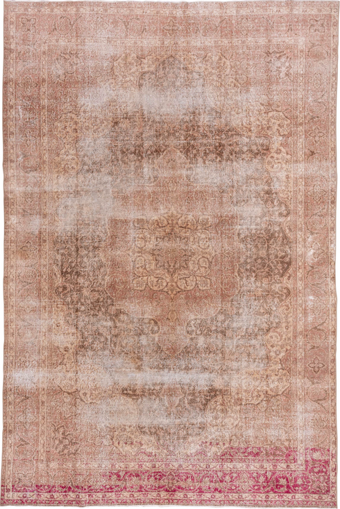 Vintage Oushak Area Rug (7' x 11')