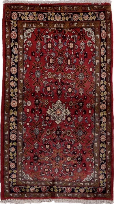 Vintage Hamadan Area Rug (2' x 4')