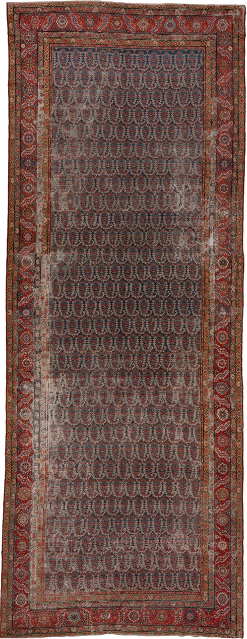 Antique Malayer Area Rug (6' x 17')