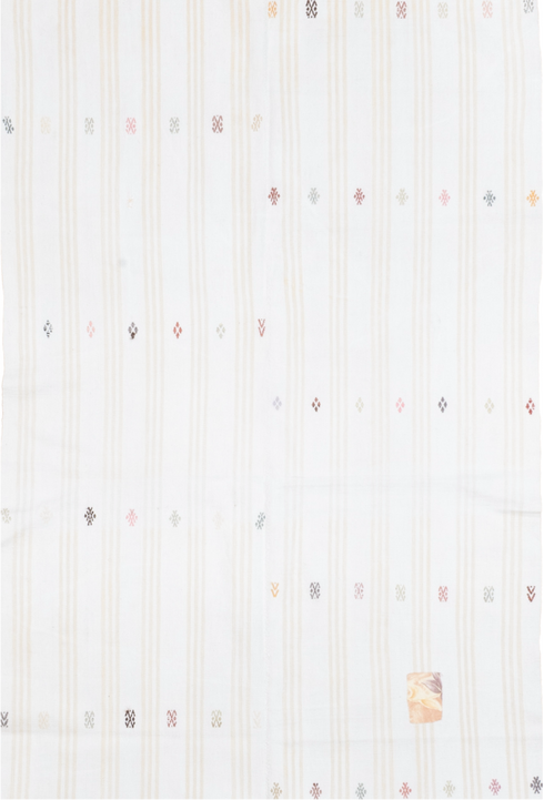 Antique Flatweave Area Rug (4' x 7')