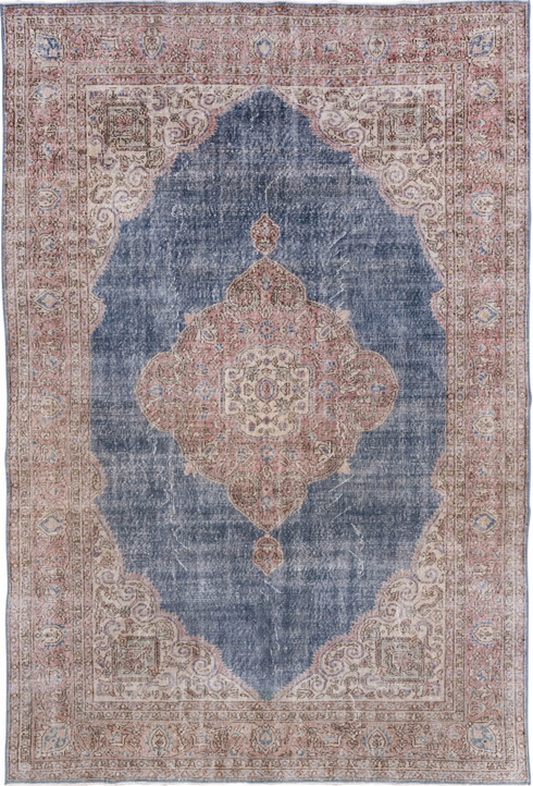 Vintage Oushak Area Rug (7' x 10')