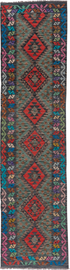 Vintage Kilim Runner Rug (2' x 9')