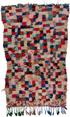 Vintage Rag Rug Area Rug (4' x 6')