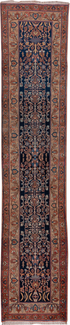 Antique Bidjar Runner Rug (3' x 14')