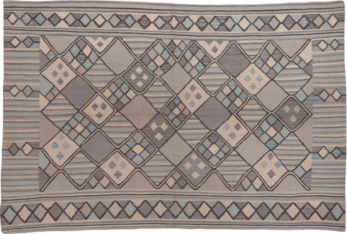 Vintage Kilim Area Rug (6' x 9')