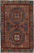 Antique Caucasian Area Rug (3' x 5')
