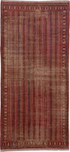 Antique Ghordes Area Rug (6' x 12')