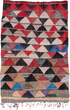 Vintage Rag Rug Area Rug (5' x 8')