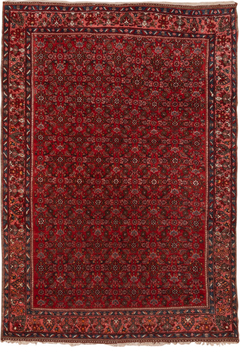 Antique Bidjar Area Rug (5' x 7')