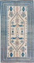 Vintage Oushak Area Rug (3' x 7')