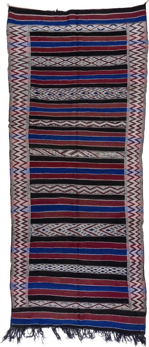 Vintage Kilim Runner Rug (5' x 11')
