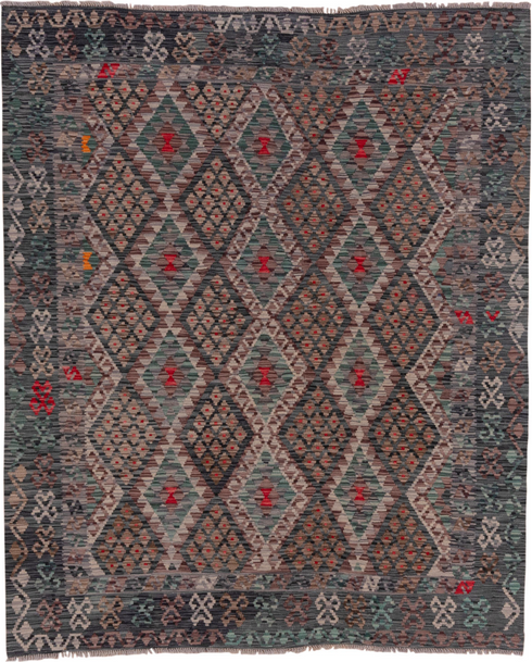 Vintage Kilim Area Rug (6' x 7')