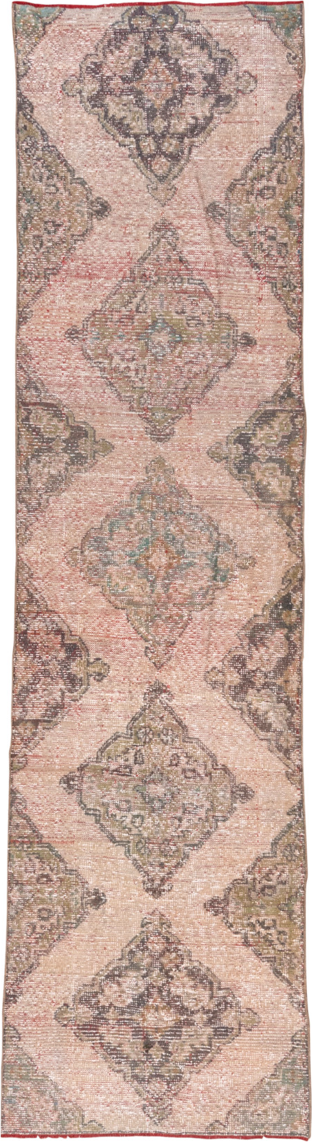 Antique Oushak Runner Rug (2' x 10')