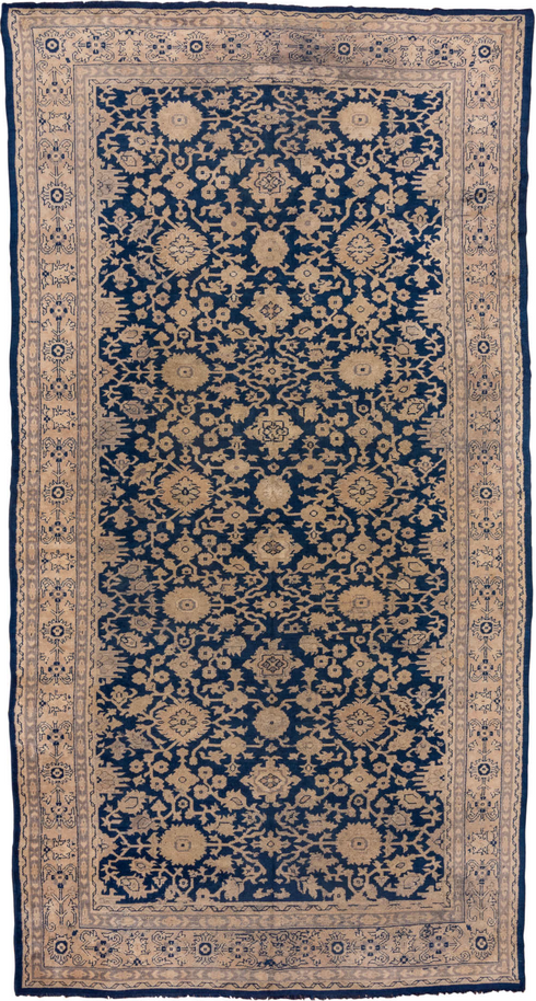 Antique Oushak Area Rug (9' x 17')