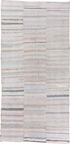 Antique Rag Rug Area Rug (5' x 11')