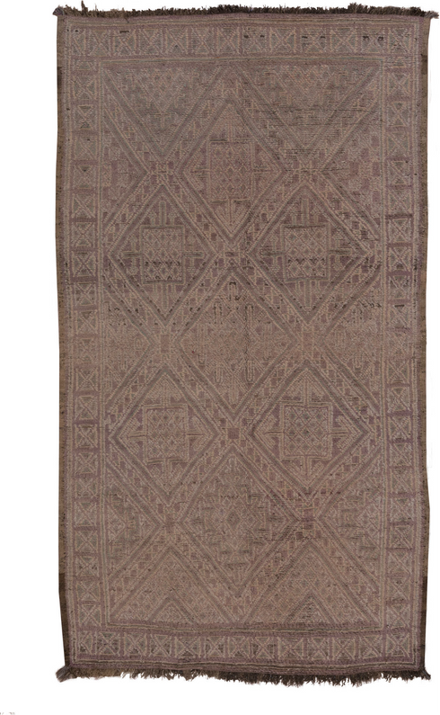 Vintage Moroccan Area Rug (6' x 11')