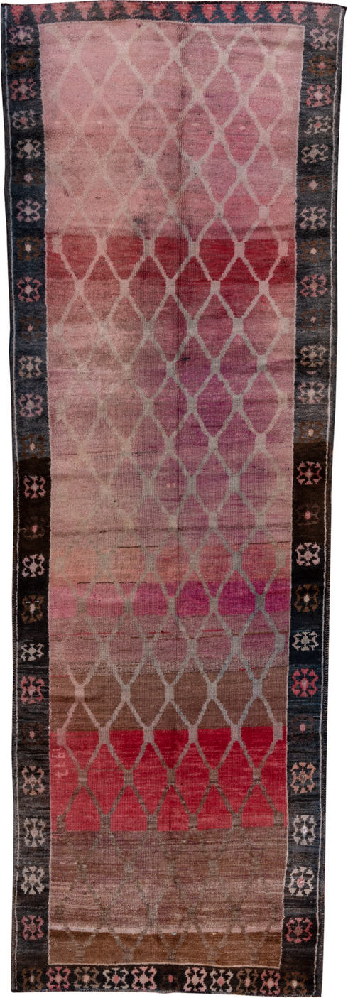 Vintage Kars Runner Rug (4' x 12')