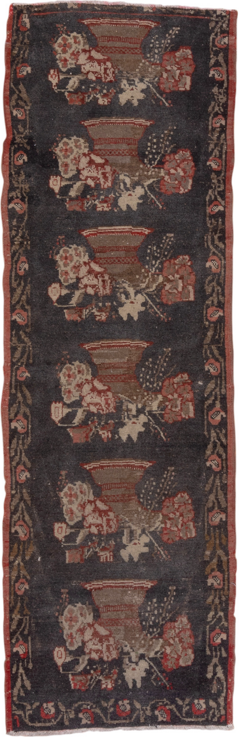 Vintage Oushak Runner Rug (2' x 8')