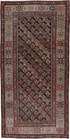 Antique Malayer Runner Rug (4' x 8')
