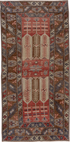 Antique Konya Runner Rug (4' x 8')