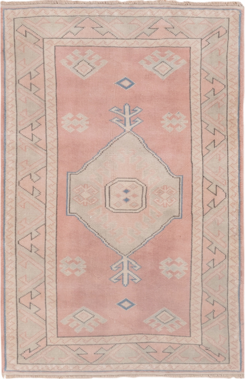 Vintage Oushak Area Rug (3' x 4')