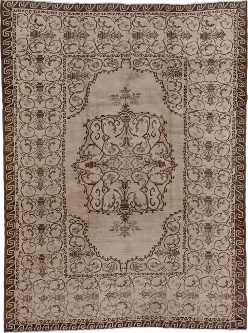 Vintage Oushak Area Rug (6' x 9')