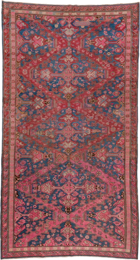 Antique Sumak Area Rug (6' x 11')