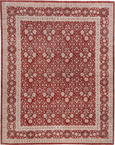 Antique Agra Area Rug (12' x 15')