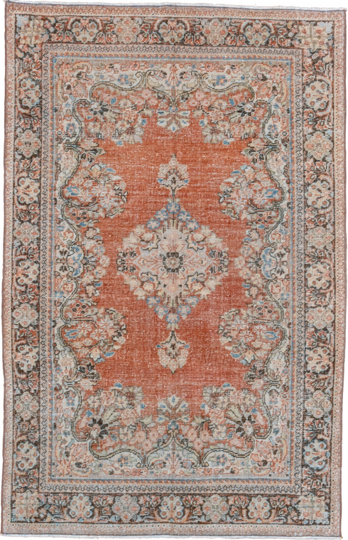 Vintage Mahal Area Rug (4' x 6')
