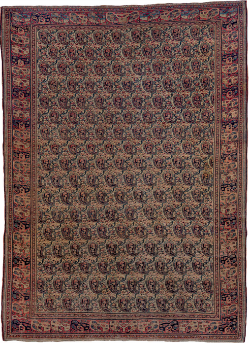 Antique Khorassan Area Rug (5' x 6')