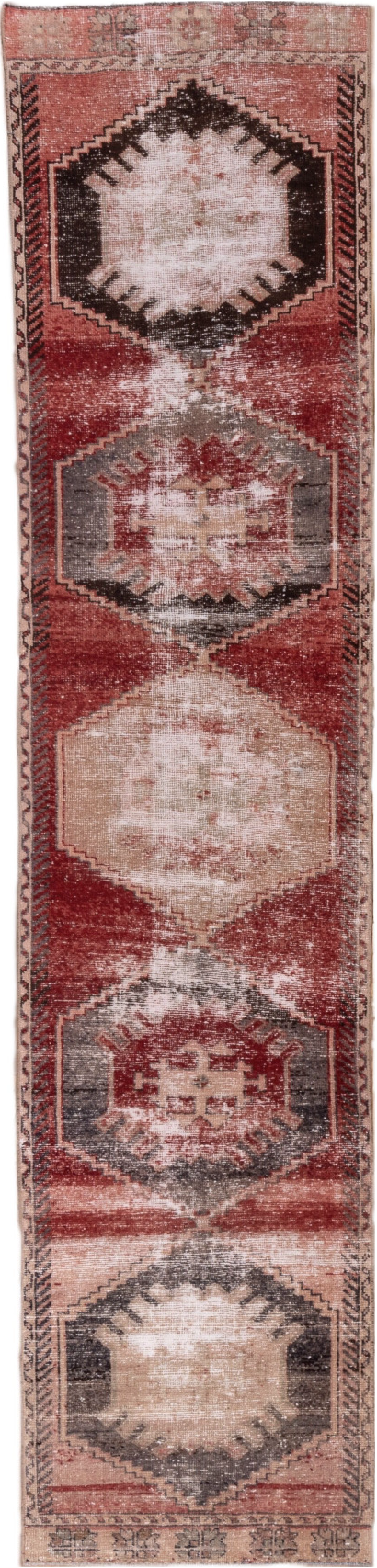 Vintage Oushak Runner Rug (2' x 11')