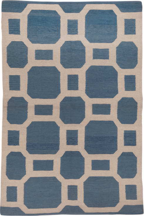 Vintage Kilim Area Rug (4' x 6')