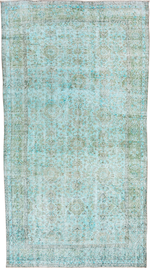 Antique Overdyed Area Rug (5' x 9')
