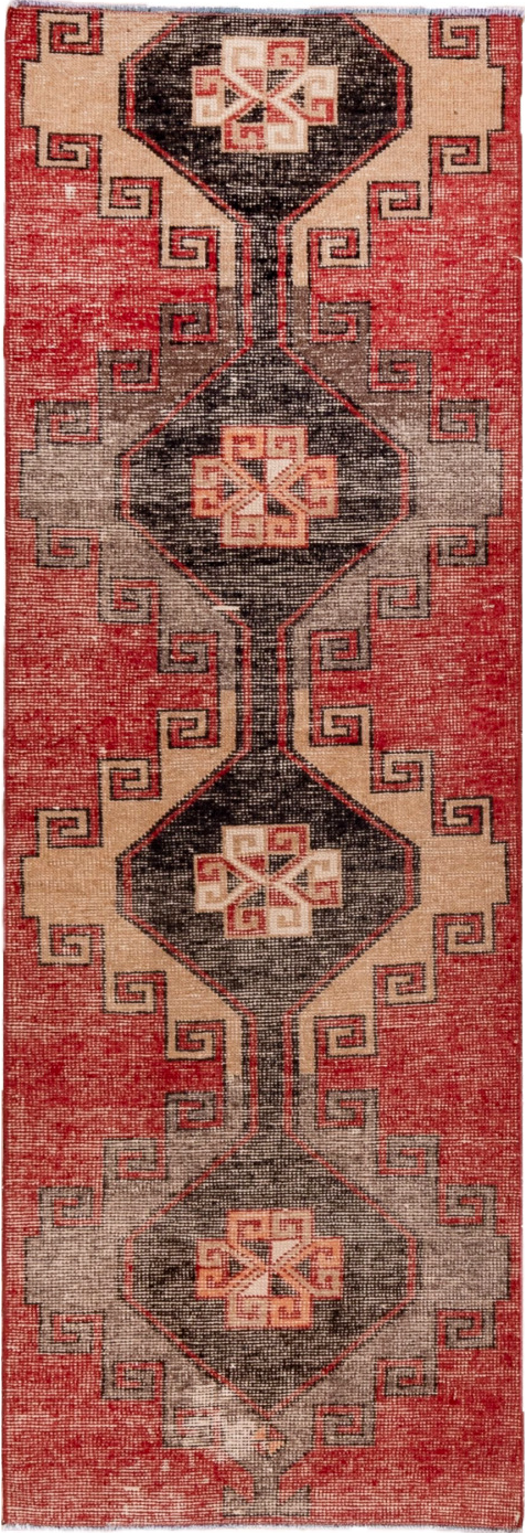 Vintage Oushak Runner Rug (2' x 7')