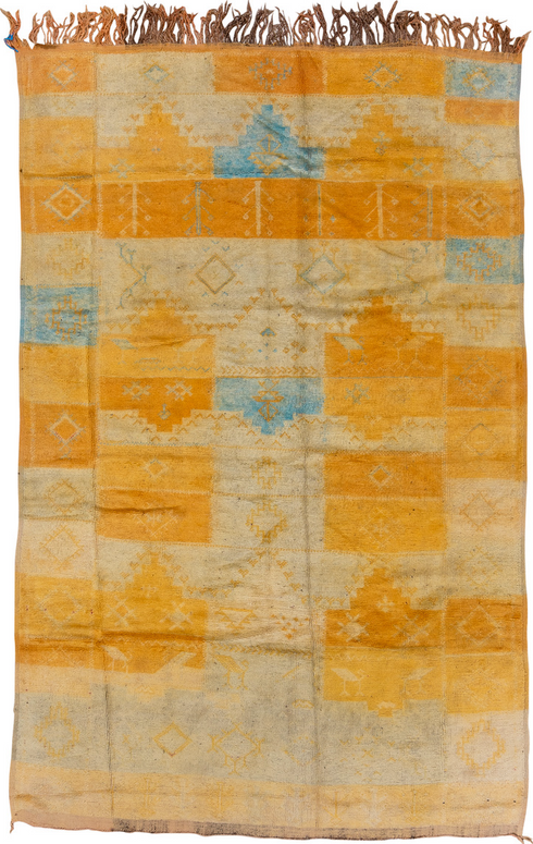 Vintage Moroccan Area Rug (6' x 10')