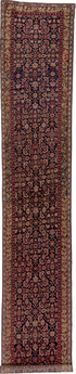 Antique Karabagh Runner Rug (3' x 18')