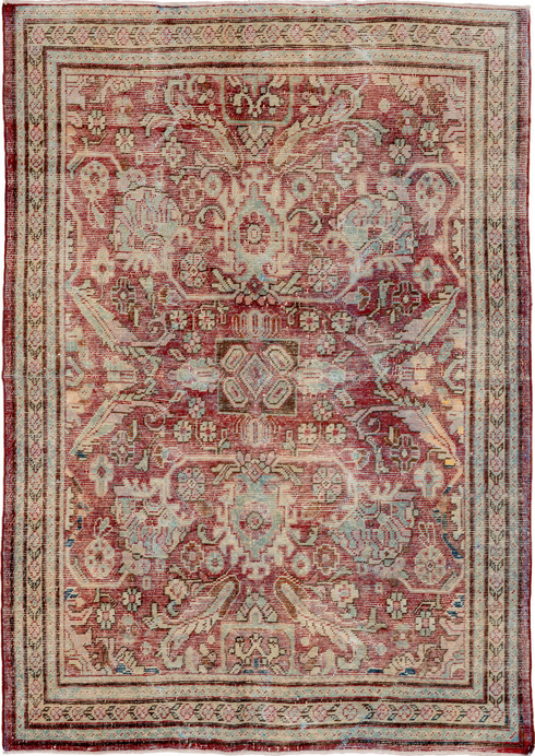 Antique Mahal Area Rug (5' x 7')