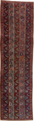 Antique Bidjar Runner Rug (3' x 12')