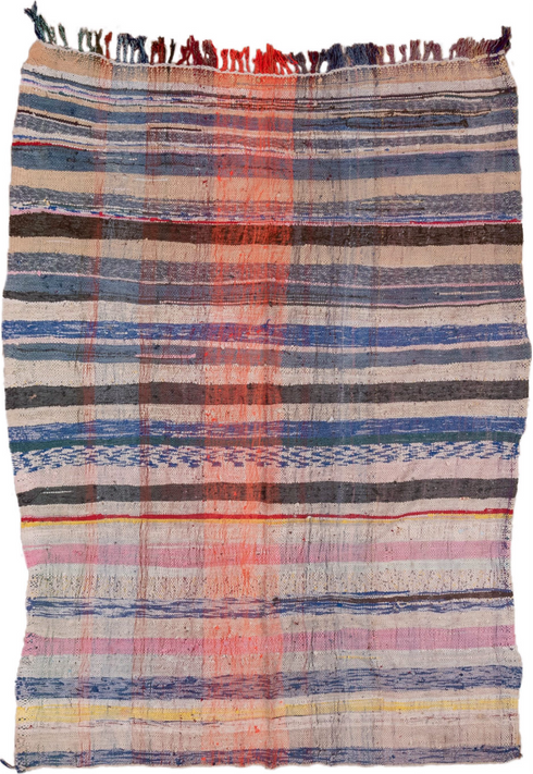 Vintage Textile Area Rug (5' x 6')