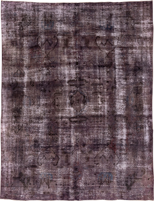Vintage Distressed Area Rug (9' x 12')