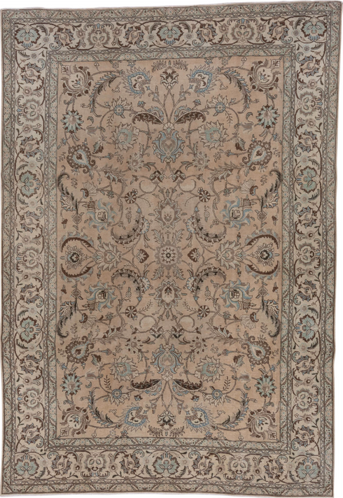 Vintage Tabriz Area Rug (7' x 10')