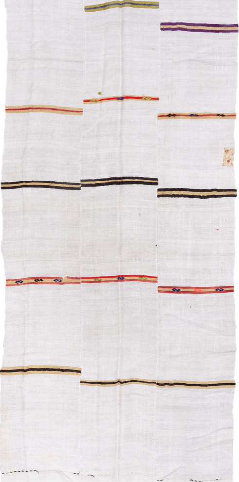 Vintage Hemp Kilim Area Rug (6' x 14')