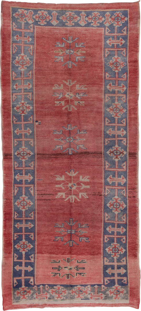 Vintage Oushak Runner Rug (4' x 10')