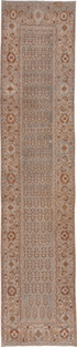Antique Malayer Runner Rug (3' x 16')