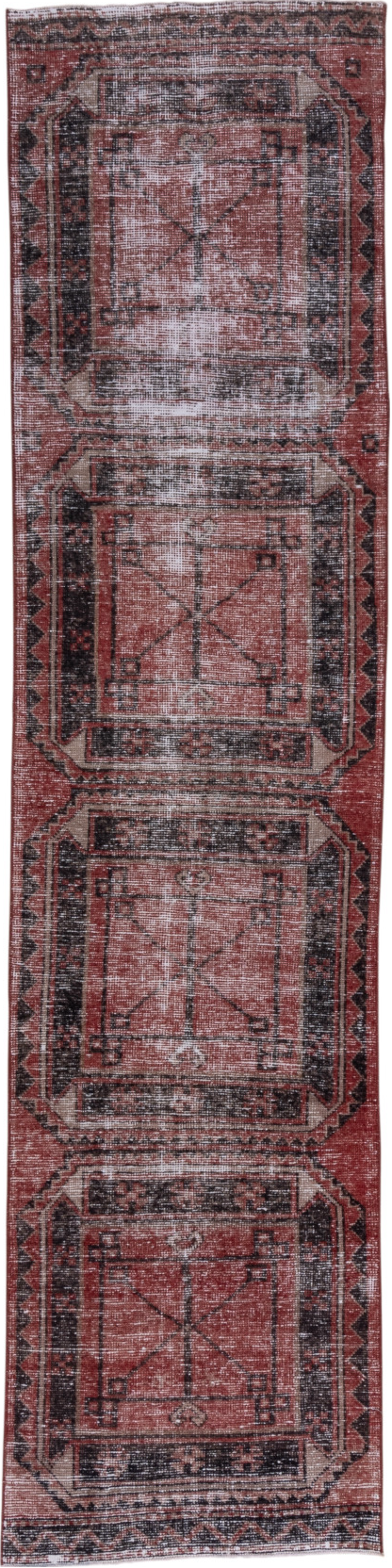 Vintage Oushak Runner Rug (2' x 11')