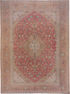 Vintage Kashan Area Rug (9' x 13')