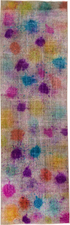 Vintage Overdyed Runner Rug (3' x 10')