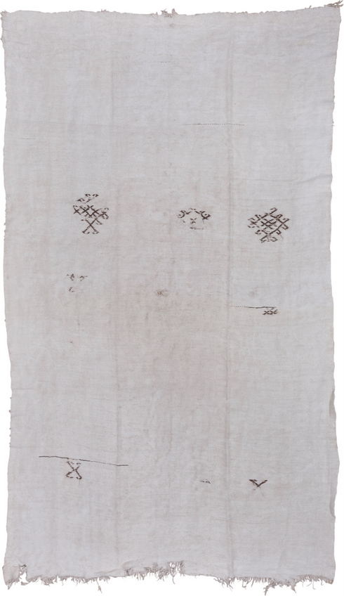 Vintage Hemp Kilim Area Rug (7' x 12')